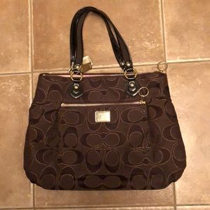 Coach Poppy Large Shoulder Bag